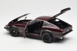 Nissan Fairlady 240ZG Brun Kyosho 1:18 08217M Metal — billede 5 af 8