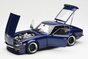 Nissan Fairlady Z S30 Devil Z Wangan Midnight Film AUTOart 1:18 77451 Metal — billede 2 af 8