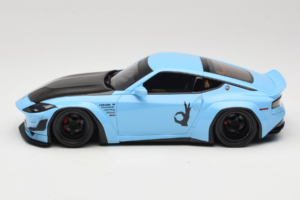 Nissan Fairlady Z RZ34 Pandem China Blue Black GT Spirit 1:18 GT943 Resin — billede 3 af 6