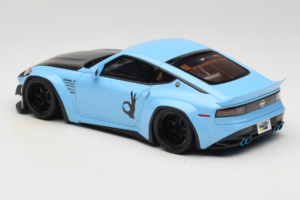Nissan Fairlady Z RZ34 Pandem China Blue Black GT Spirit 1:18 GT943 Resin — billede 5 af 6