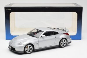 Nissan Fairlady Z Z34 NISMO Type 380RS Sølv AUTOart 1:18 77401 Metal — billede 8 af 8
