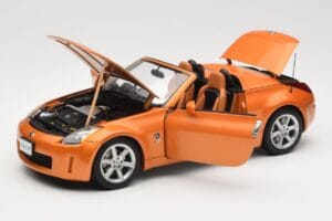 Nissan Fairlady Z Z33 Roadster Sunset Orange AUTOart 1:18 77377 Metal — billede 2 af 8