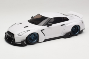 Nissan GT-R R35 Boost Wars 2 Hvid Jp Kraemo 1:18 KRAEMO001 Metal — billede 2 af 7