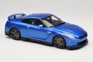 Nissan GT-R R35 Skyline Edition Bayside Blue GT Spirit 1:18 GT521 Resin — billede 4 af 6