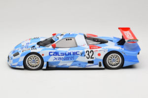 Nissan R390 GT1 #32 R. Calderari / J-D. Deletraz / B. Gachot Team Nissan 24 Hours of Le Mans 1998 GT Spirit 1:18 GT529 Resin — billede 3 af 6