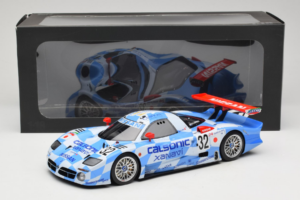 Nissan R390 GT1 #32 R. Calderari / J-D. Deletraz / B. Gachot Team Nissan 24 Hours of Le Mans 1998 GT Spirit 1:18 GT529 Resin — billede 6 af 6