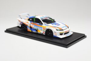 Nissan Silvia S15 LB-Super Silhouette #555 Formula Drift Japan 2023 TopSpeed 1:18 TS0586 Resin — billede 4 af 6