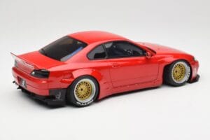 Nissan Silvia S15 Rocket Bunny Burning Red Otto 1:18 OT1115 Resin — billede 2 af 6