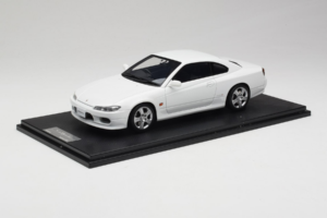 Nissan Silvia S15 Spec-S Hvid Cracked Plexi One Model 1:18 REMC034 Metal — billede 2 af 7