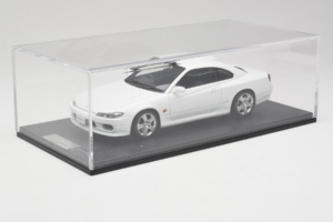 Nissan Silvia S15 Spec-S Hvid Cracked Plexi One Model 1:18 REMC034 Metal — billede 6 af 7