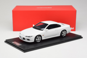 Nissan Silvia S15 Spec-S Hvid Cracked Plexi One Model 1:18 REMC034 Metal — billede 7 af 7