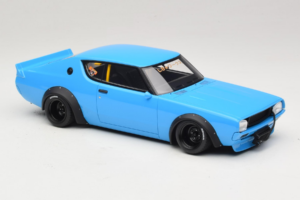 Nissan Skyline 2000 GT-R KPGC110 LB Works Blå Otto 1:18 OT1210 Resin — billede 6 af 6