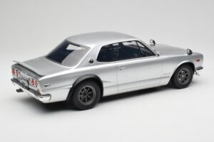 Nissan Skyline C10 2000 GT-R Sølv Otto 1:12 G094 Resin — billede 2 af 6