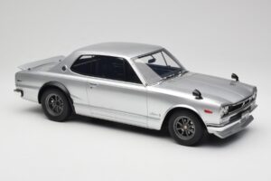 Nissan Skyline C10 2000 GT-R Sølv Otto 1:12 G094 Resin — billede 4 af 6