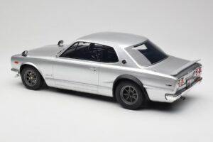 Nissan Skyline C10 2000 GT-R Sølv Otto 1:12 G094 Resin — billede 5 af 6
