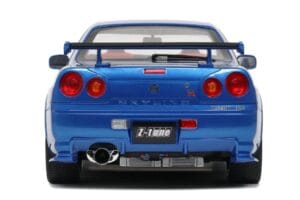 Nissan Skyline GT-R R34 NISMO Z-Tune Bayside Blue Otto 1:12 G082 Resin — billede 3 af 4