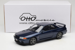 Nissan Skyline GT-R BNR32 Dark Blue Pearl Otto 1:18 OT1199 Resin — billede 6 af 6