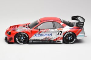 Nissan Skyline GT-R #22 M. Krumm / S. Motoyama Xanavi Nismo JGTC 2002 AUTOart 1:18 80277 Metal — billede 3 af 6