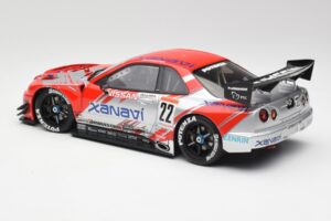 Nissan Skyline GT-R #22 M. Krumm / S. Motoyama Xanavi Nismo JGTC 2002 AUTOart 1:18 80277 Metal — billede 5 af 6