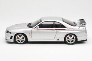 Nissan Skyline GT-R R33 R-Tune Sølv AUTOart 1:18 77326 Metal — billede 4 af 8