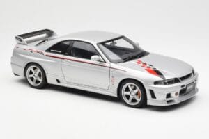 Nissan Skyline GT-R R33 R-Tune Sølv AUTOart 1:18 77326 Metal — billede 6 af 8