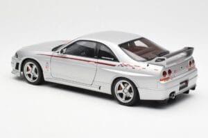 Nissan Skyline GT-R R33 R-Tune Sølv AUTOart 1:18 77326 Metal — billede 7 af 8