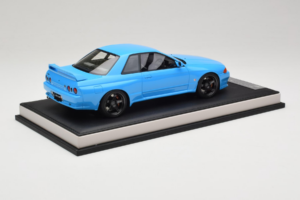 Nissan Skyline GT-R R32 Customized Version Blå MotorHelix 1:18 MH029CB Resin — billede 3 af 7