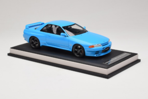Nissan Skyline GT-R R32 Customized Version Blå MotorHelix 1:18 MH029CB Resin — billede 4 af 7