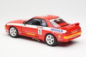 Nissan Skyline GT-R R32 #1 J. Richards / M. Skaife Bathurst 1000 Winner 1992 AUTOart 1:18 89279 Metal — billede 7 af 8
