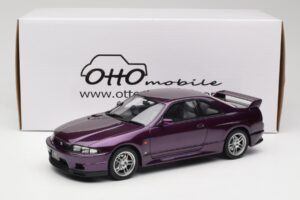 Nissan Skyline GT-R R33 V-Spec Midnight Purple Otto 1:18 OT1138 Resin — billede 6 af 6