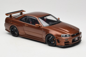 Nissan Skyline GT-R R34 Customized Metallic Bronze MotorHelix 1:18 M83414 Metal — billede 6 af 8