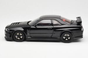 Nissan Skyline GT-R R34 NISMO Z-Tune Sort AUTOart 1:18 77355 Metal — billede 4 af 8