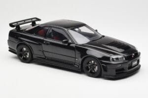 Nissan Skyline GT-R R34 NISMO Z-Tune Sort AUTOart 1:18 77355 Metal — billede 6 af 8