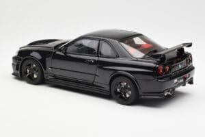Nissan Skyline GT-R R34 NISMO Z-Tune Sort AUTOart 1:18 77355 Metal — billede 7 af 8