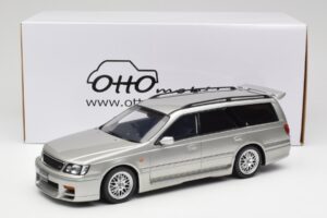 Nissan Stagea Autech WC34 260RS Sonic Silver Otto 1:18 OT471 Resin — billede 6 af 6