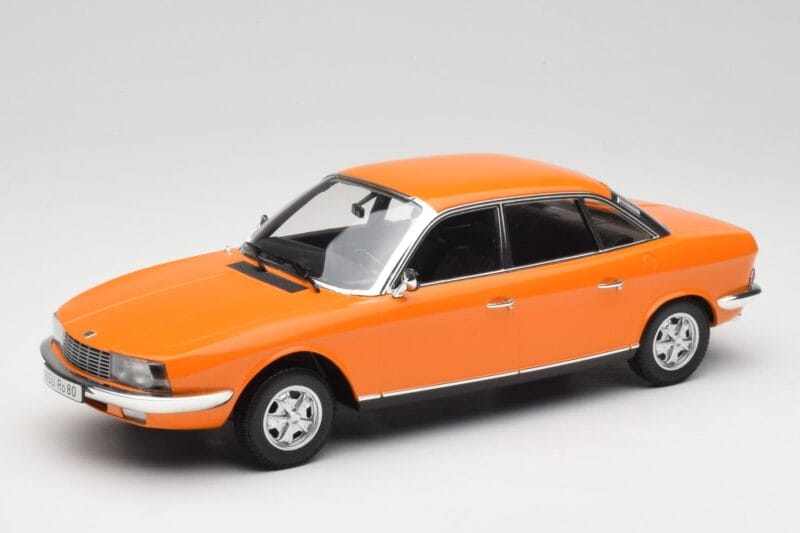 NSU Ro80 Orange Minichamps 1:18 151015401 Metal