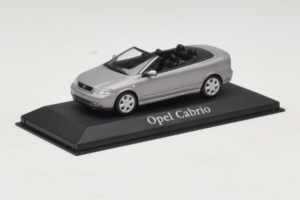 Opel Astra G Cabriolet Grey Metallic Minichamps 1:43 ASTRA001 Metal — billede 2 af 4