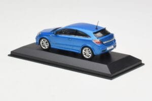 Opel Astra G OPC Blue Metallic Minichamps 1:43 403045223 Metal — billede 3 af 4
