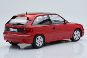 Opel Astra F GSi Rød Norev 1:18 183672 Metal — billede 2 af 6