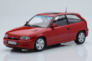 Opel Astra F GSi Rød Norev 1:18 183672 Metal