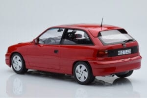 Opel Astra F GSi Rød Norev 1:18 183672 Metal — billede 5 af 6