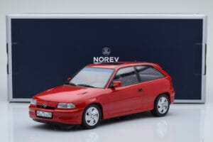 Opel Astra F GSi Rød Norev 1:18 183672 Metal — billede 6 af 6