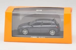 Opel Astra H Grå Minichamps 1:43 B24910027A Metal — billede 4 af 4