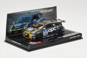 Opel Astra OPC #142 Rathje / Bueler / Scharf / Hoffmeister 24 Hours Nurburgring 2010 Minichamps 1:43 437104142 Metal — billede 2 af 4