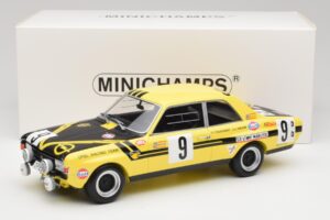 Opel Commodore A Steinmetz #9 J. Haxhe / P. Toussaint 24 Hours of Spa 1970 Minichamps 1:18 107704609 Metal — billede 6 af 6