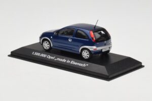 Opel Corsa C 1.5M Made in Eisenach Minichamps 1:43 OPEL003 Metal — billede 3 af 4