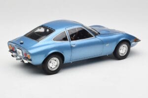 Opel GT Blå Minichamps 1:18 180049020 Metal — billede 3 af 8
