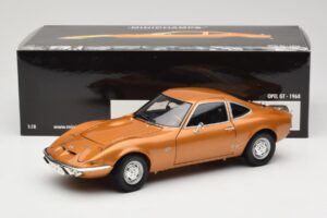 Opel GT Guld Minichamps 1:18 180049025 Metal — billede 8 af 8