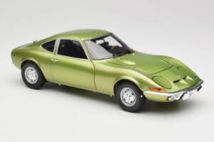 Opel GT Green Metallic Minichamps 1:18 180049029 Metal — billede 6 af 8