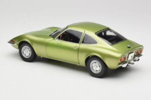 Opel GT Green Metallic Minichamps 1:18 180049029 Metal — billede 7 af 8